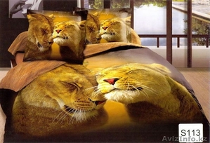 Постельное белье на 2-х спалки 3D по 12000 тенге. #1165085