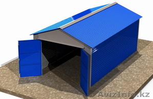 Гараж металлический утепленный Размер : 6м х 3м х 2.5м #1169302