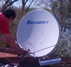 Спутниковые антенны в Алматы,  установка,  настройка. #1161133