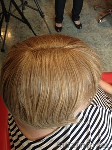 Наращивание  для редких волос на теменную  зону #1168853