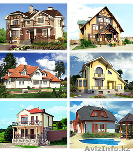 Проектирование домов,  коттеджей,  дач,  частных домов.  #1163839