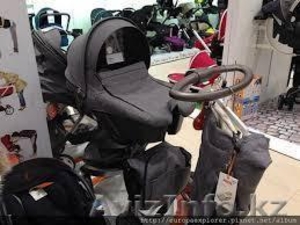 Stokke Xplory Базовая V4 коляска - черный меланж  #1165925