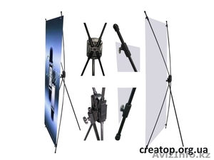 Продажа Х-стенда(Х-стойка,  паучок) ролл ап в Астане Астана #1159873