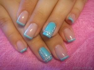 Наращивание ногтей по цене коррекции 3500 тенге любое  #1160591