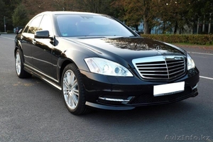 Самый крутой кортеж из черных и белых Mercedes-Benz S-Class W 221 Long,  S65 AMG,  #1178717