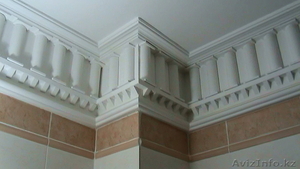 вытяжка шпатлёвкой потолка стен, покраска, оклейка обоями, жидкие обои и  #1174962