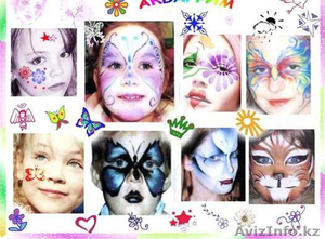 Детский аквагрим. Бодиарт от агенства 