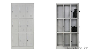 Шкаф 6 отсеков с замками #1173041