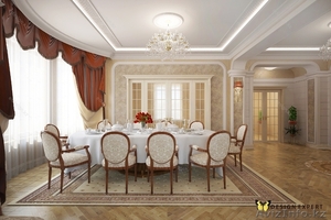 Дизайн интерьер гостиной комнаты - от компании Design Expert. #1174859