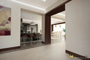 Дизайн интерьер кухни- столовой комнаты - от  Design Expert.             #1174841