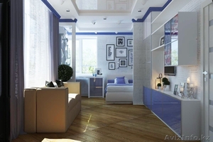 Дизайн интерьера детской спальни в алматы #1177367