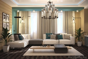 Дизайн интерьера в Алматы в современном стиле #1177372