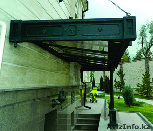 Стеклянные навесы и козырьки #1175549