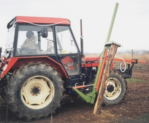 Гидравлический заталкиватель столбов #1196406