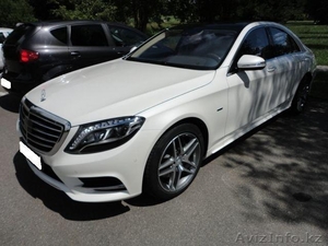 Самый крутой кортеж из черных и белых Mercedes-Benz S-Class W222 Long 2015,  S65  #1190518