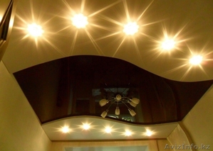 Натяжные потолки «Lackfolie» (Германия). Консультация по дизайну, Замер, Гарантия! #1185554