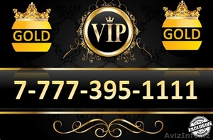 Золотой VIP номер Beeline 8-777-395-1111 #1185342