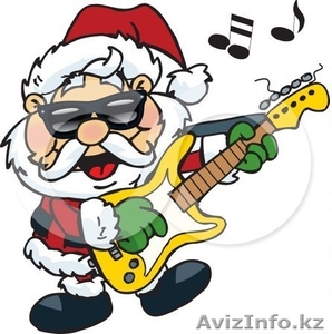 Дед мороз с гитарой! #1189098