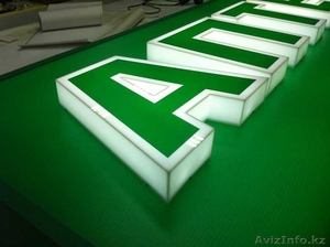 изготовление объемных букв в Алматы #1184031