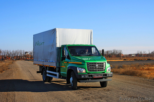 Удлиненная бортовая платформа на шасси Газон NEXT #1185371