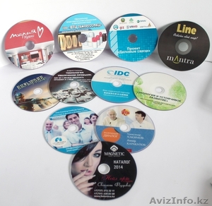 Тиражирование печать на DVD / CD дисках,  нанесение лого,  упаковка #1188068
