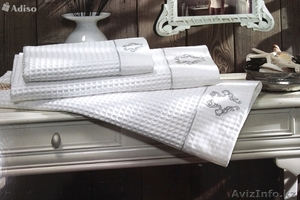 Подарочные наборы вафельных полотенец #1198054