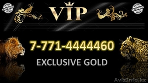 Золотой VIP номер Beeline 8-771-44444-60 #1185343