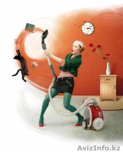 уборка квартир  офисов. #1192560