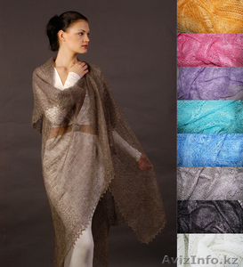 Платки из Павловопосада,  Платки из Оренбурга. Зонты в Алматы. #1210262