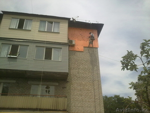 Утепление балкона,  утепление и обшивка балконов любая сложность-промышленный аль #1206579