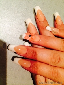 АКЦИЯ!!! Наращивание + маникюр всего за 5000 тг! #1211684
