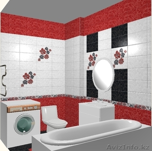 Кафель, Разработка дтзайна в 3D программе #1198753