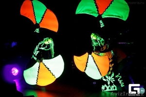 Световое шоу в ультрафиолете Alfa от TESLA Art Lab #1218753