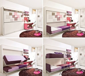 кровать двухъярусная трансформер в астане #1224116