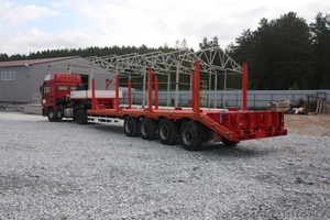 HARTUNG 943331-СЕВЕР-4T - Высокорамный полуприцеп (трал тяжеловоз) #1220929