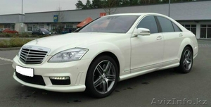 Аренда Mercedes-Benz S-Klass в кузове W221 полная комплектация. Астана. #1218917