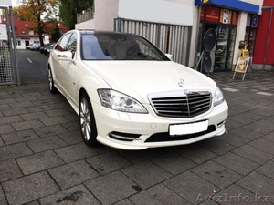 Mercedes-Benz S600 W221 c водителем. Аренда в Астане. #1225834