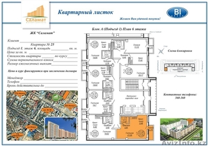 1-комн.квартиру в новостройке Астаны продам #1222798