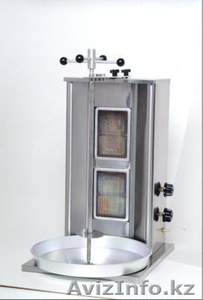 Аппарат для донера (шаурмы) газовый,  2 горелки,  Pimak #1218417