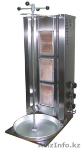 Аппарат для донера (шаурмы) газовый,  3 горелки #1218421