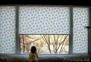 Рулонные шторы тканевые #1218511