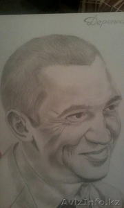 Портреты на заказ г.Алматы #1218328