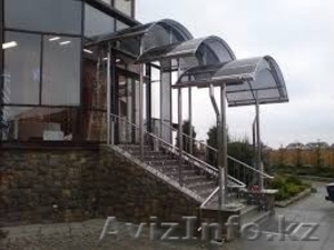 Перила из нержавеющей стали на заказ Алматы #1216876