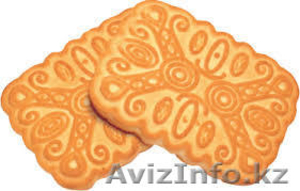 Сахарное печенье оптом – 220тг/кг в Караганде #1219558