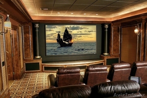 Установка. Настройка домашнего кинотеатра. Инсталляция домашних киноте #1238982