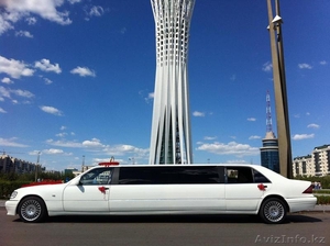 Лимузин Mercedes-Benz S-class W140 для свадьбы в городе Астана.  #1227411