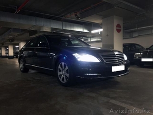 Услуги перевозки пассажиров на Mercedes-Benz S-class W221 в Астане. #1232227