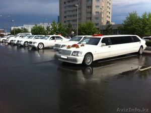 Лимузин Mercedes-Benz S-class W140  на выписку из роддома в Астане. #1234363