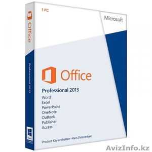 Microsoft Office 2013 Professional Box,   #1234493