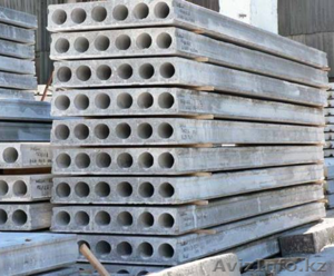 Плиты перекрытия,  гладкие с доставкой по городу Актобе #1232833